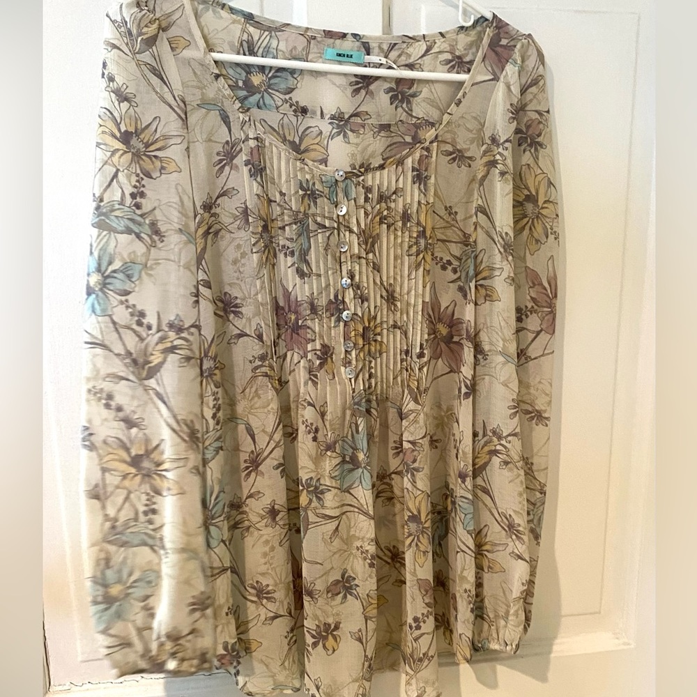 Floral Long Sleeve Top